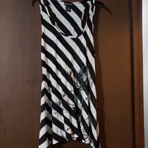 WET SEAL STRIPED TANK